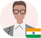 受講生Ankit(インド出身・テクニカルリーダー)